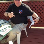 Can't take Luis anywhere!